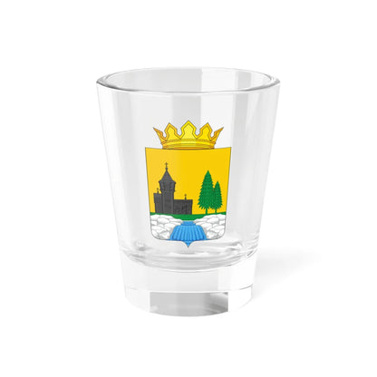 Coat of Arms of Kondopozhsky District (Russia) (Coat of Arms) Shot Glass 1.5oz 1.5oz - Go Mug Yourself