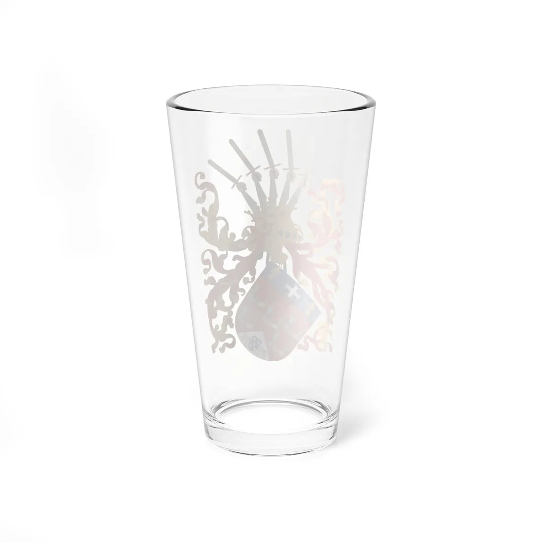 Coat of arms of Kongo (Portugal) (Coat of Arms) Pint Glass 16oz - Go Mug Yourself