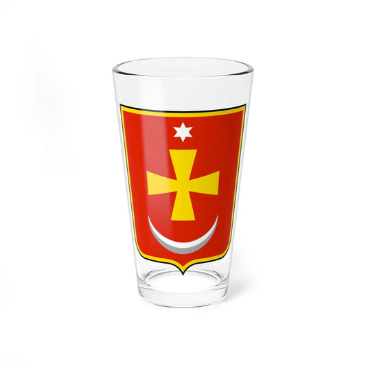 Coat of arms of Konotop (Ukraine) (Coat of Arms) Pint Glass 16oz 16oz - Go Mug Yourself