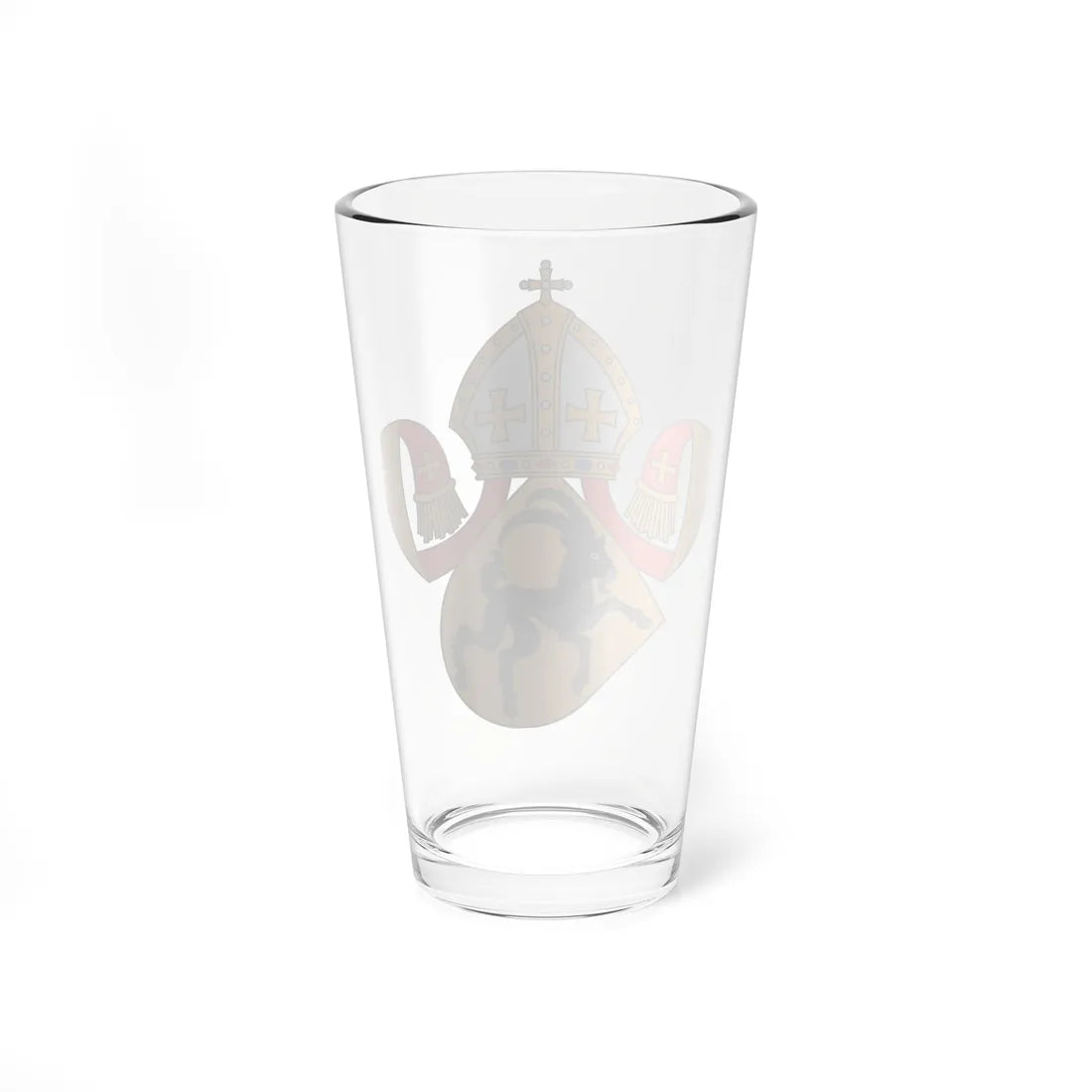 Coat of arms of Konrad Bitz (Finland) (Coat of Arms) Pint Glass 16oz - Go Mug Yourself