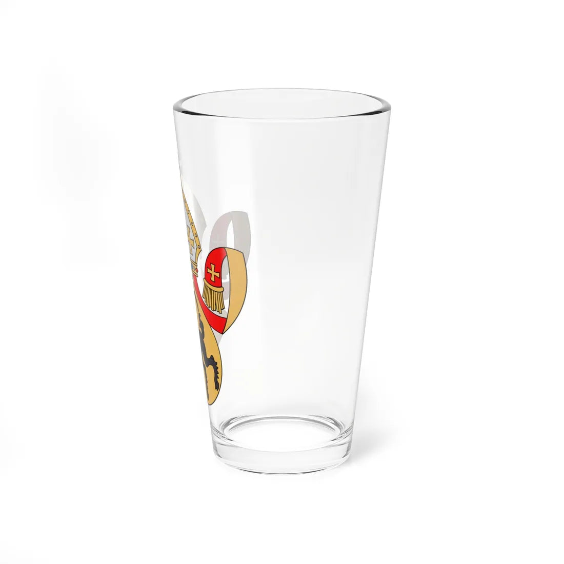 Coat of arms of Konrad Bitz (Finland) (Coat of Arms) Pint Glass 16oz - Go Mug Yourself