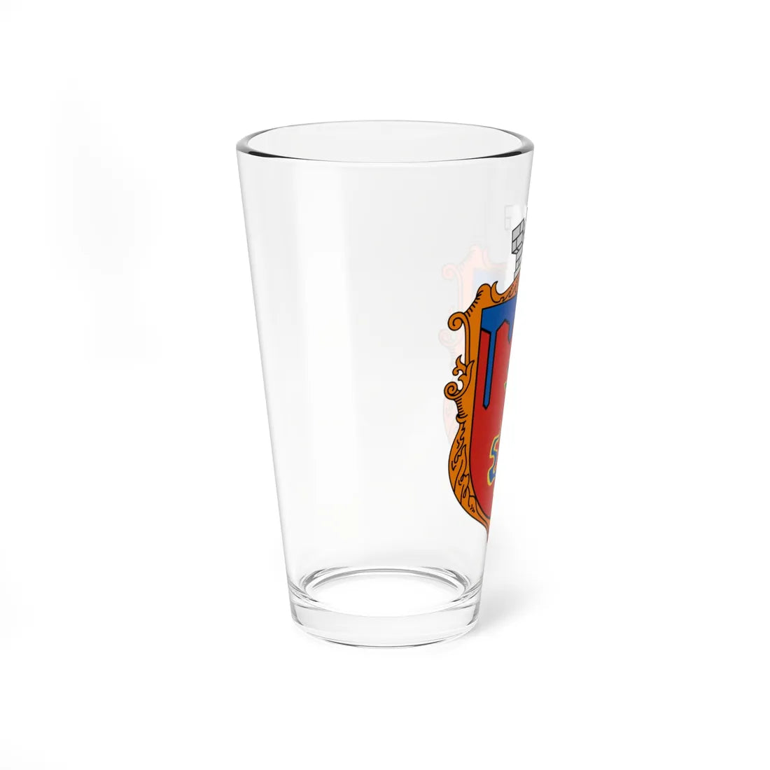 Coat of Arms of Korosten (Ukraine) (Coat of Arms) Pint Glass 16oz - Go Mug Yourself