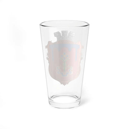 Coat of Arms of Korosten (Ukraine) (Coat of Arms) Pint Glass 16oz - Go Mug Yourself