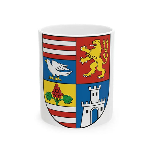 Coat Of Arms Of Kosice Region (Slovakia) White Coffee Mug 11oz - Go Mug Yourself