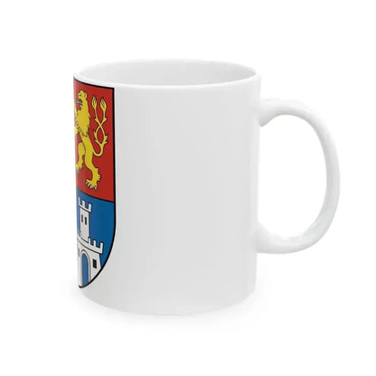 Coat Of Arms Of Kosice Region (Slovakia) White Coffee Mug - Go Mug Yourself
