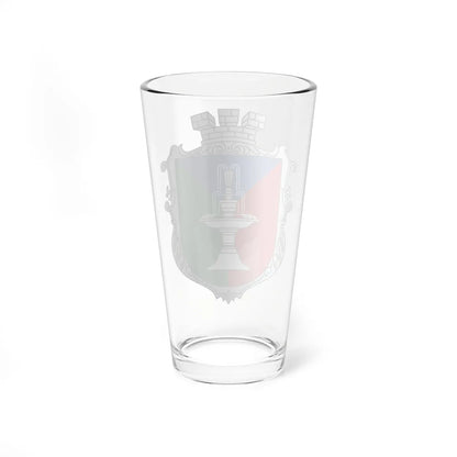 Coat of arms of Kostiantynivka (Ukraine) (Coat of Arms) Pint Glass 16oz - Go Mug Yourself
