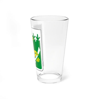 Coat of Arms of Kostomuksha (Russia) (Coat of Arms) Pint Glass 16oz - Go Mug Yourself