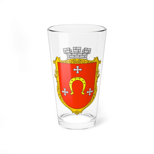 Coat of Arms of Kovel (Ukraine) (Coat of Arms) Pint Glass 16oz 16oz - Go Mug Yourself