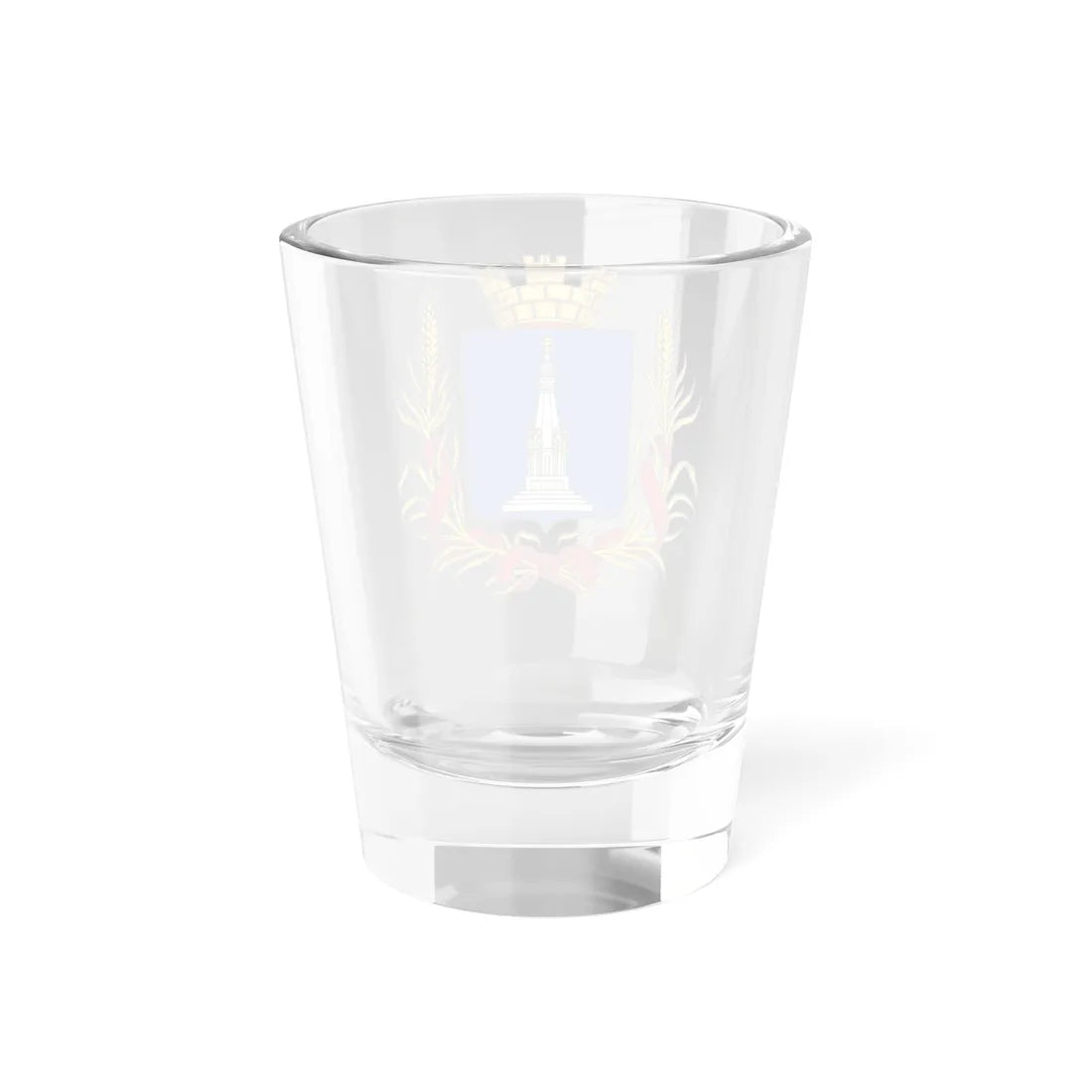 Coat of arms of Kovno 1858 (Russia) (Coat of Arms) Shot Glass 1.5oz - Go Mug Yourself