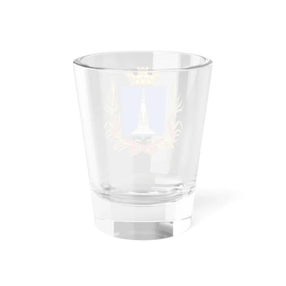 Coat of arms of Kovno 1858 (Russia) (Coat of Arms) Shot Glass 1.5oz - Go Mug Yourself