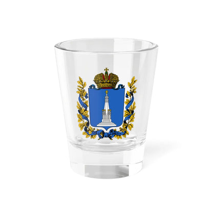 Coat of arms of Kovno Governorate 1878 (Russia) (Coat of Arms) Shot Glass 1.5oz 1.5oz - Go Mug Yourself