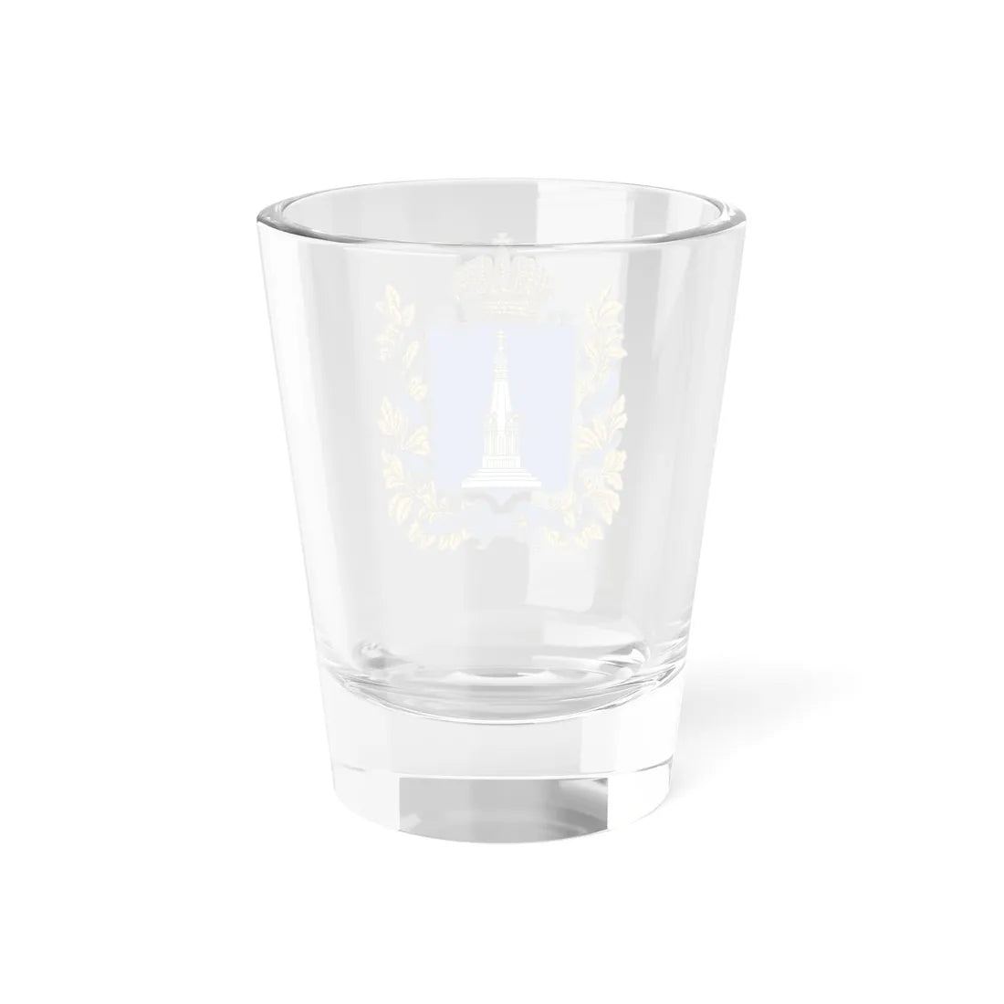 Coat of arms of Kovno Governorate 1878 (Russia) (Coat of Arms) Shot Glass 1.5oz - Go Mug Yourself