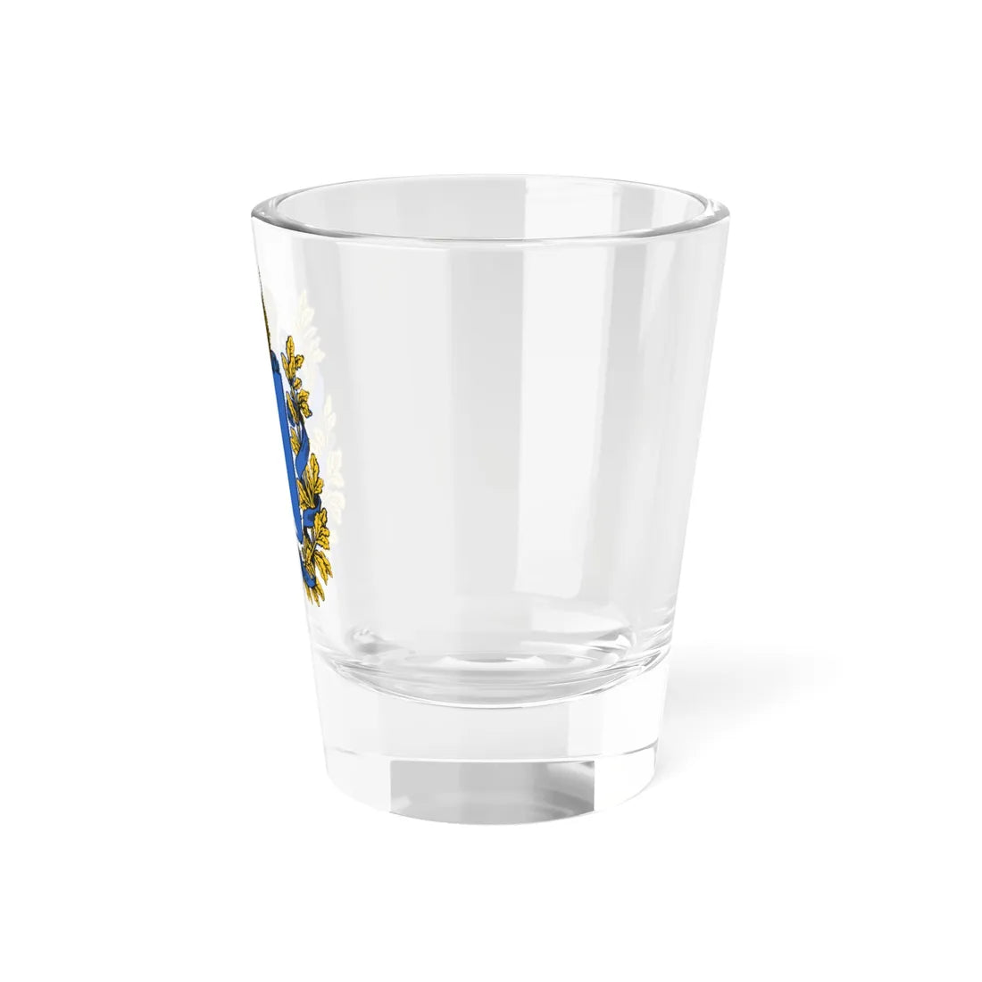 Coat of arms of Kovno Governorate 1878 (Russia) (Coat of Arms) Shot Glass 1.5oz - Go Mug Yourself