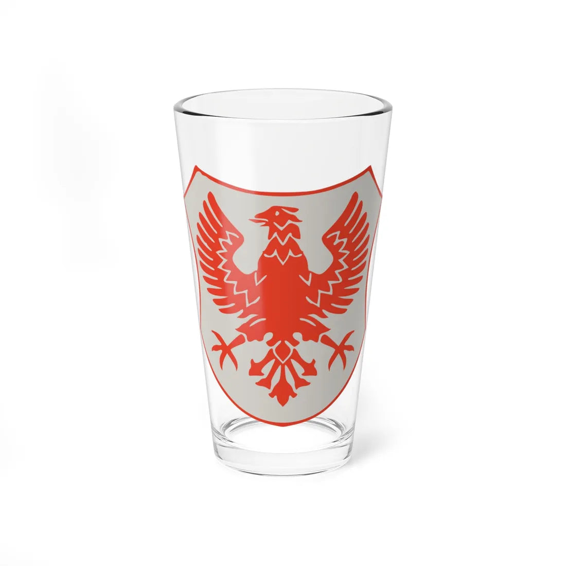 Coat of arms of Kranj (Slovenia) (Coat of Arms) Pint Glass 16oz 16oz - Go Mug Yourself
