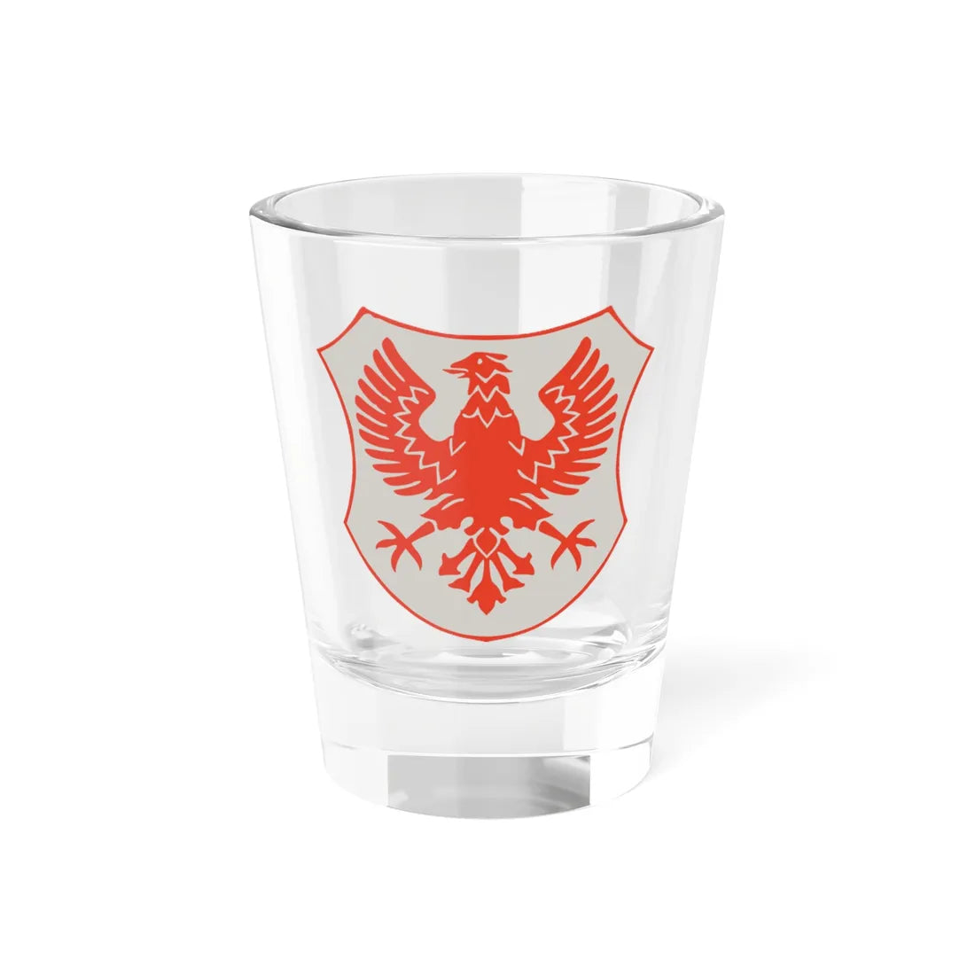 Coat of arms of Kranj (Slovenia) (Coat of Arms) Shot Glass 1.5oz 1.5oz - Go Mug Yourself