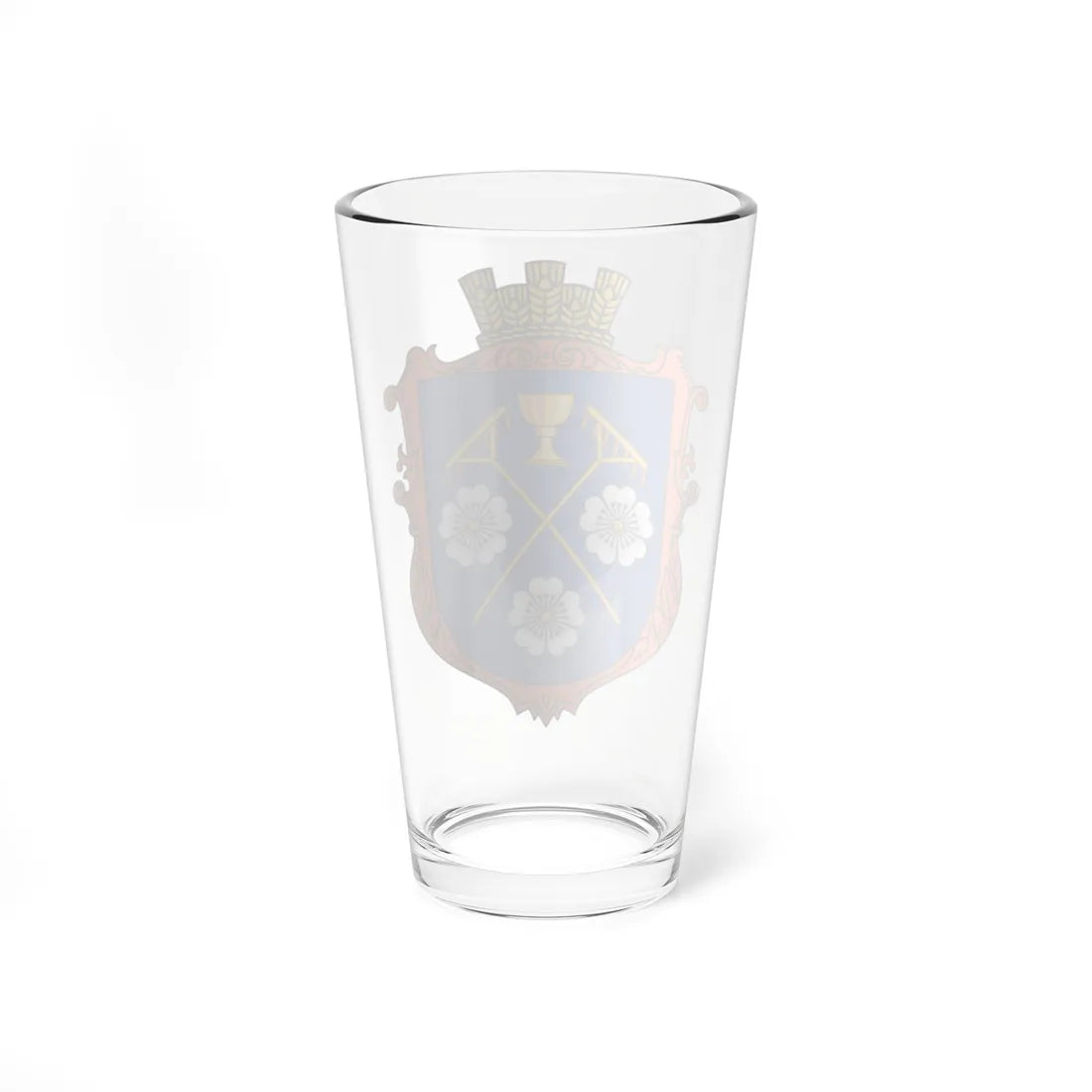 Coat of Arms of Krasiv (Ukraine) (Coat of Arms) Pint Glass 16oz - Go Mug Yourself