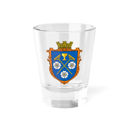 Coat of Arms of Krasiv (Ukraine) (Coat of Arms) Shot Glass 1.5oz 1.5oz - Go Mug Yourself