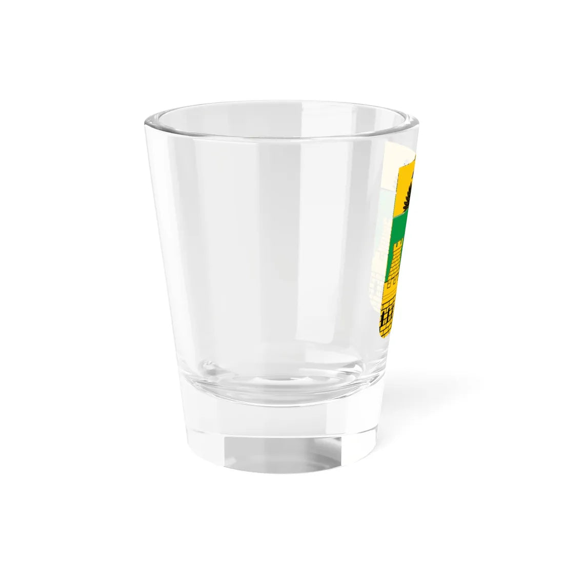 Coat of Arms of Krasnodar Krai lesser (Russia) (Coat of Arms) Shot Glass 1.5oz - Go Mug Yourself