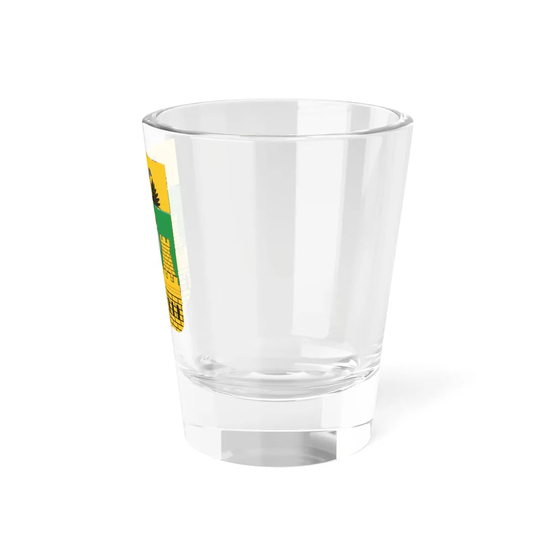 Coat of Arms of Krasnodar Krai lesser (Russia) (Coat of Arms) Shot Glass 1.5oz - Go Mug Yourself