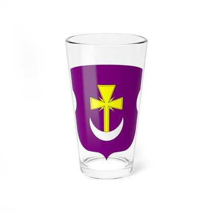 Coat of arms of Krasnopillia (Ukraine) (Coat of Arms) Pint Glass 16oz 16oz - Go Mug Yourself