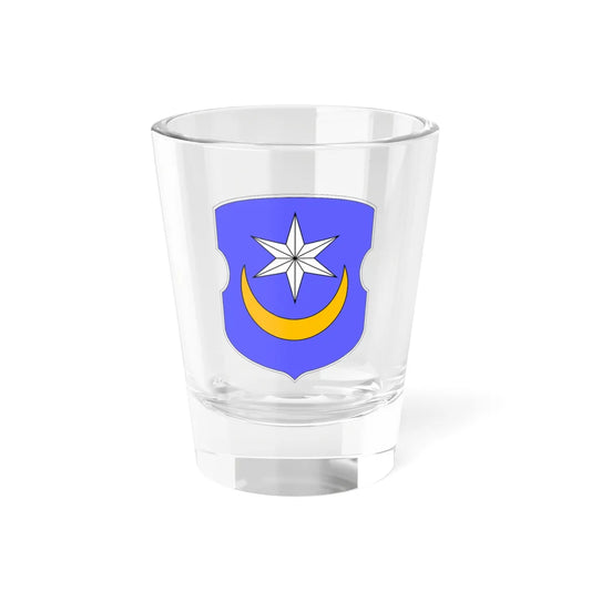 Coat of Arms of Kreva Belarus (Belarus) (Coat of Arms) Shot Glass 1.5oz 1.5oz - Go Mug Yourself