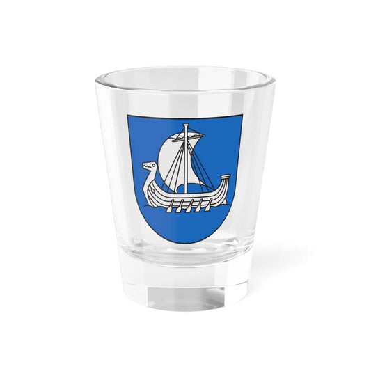 Coat of Arms of Krāslava (Latvia) (Coat of Arms) Shot Glass 1.5oz 1.5oz - Go Mug Yourself