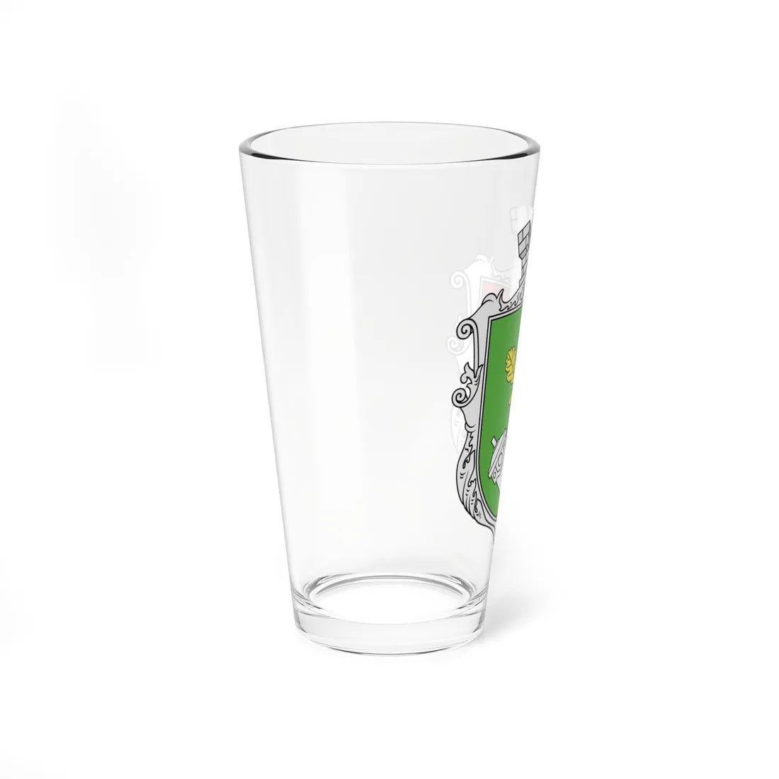 Coat of Arms of Kryvyi Rih (Ukraine) (Coat of Arms) Pint Glass 16oz - Go Mug Yourself