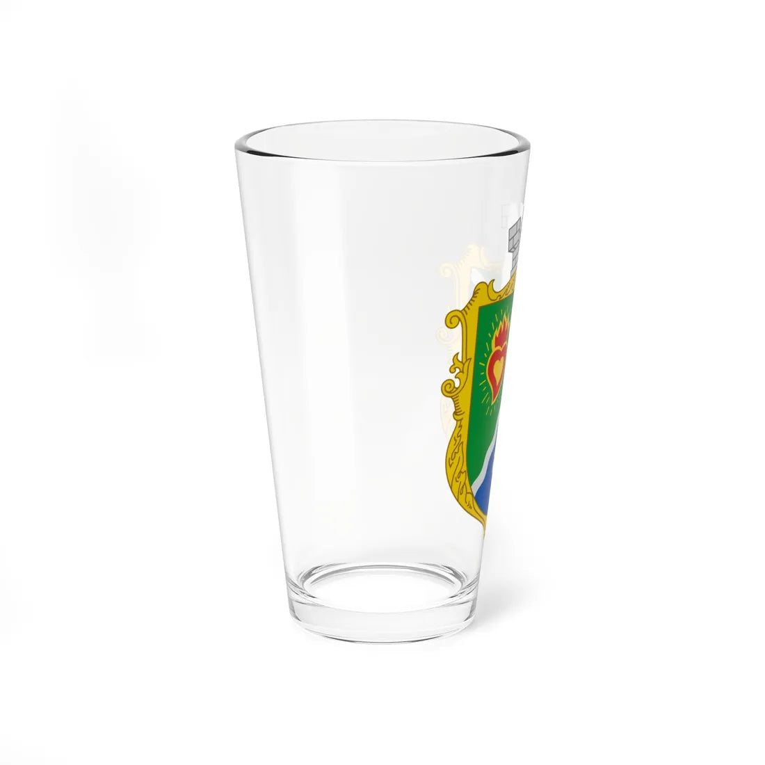Coat of Arms of Kurakhove (Ukraine) (Coat of Arms) Pint Glass 16oz - Go Mug Yourself