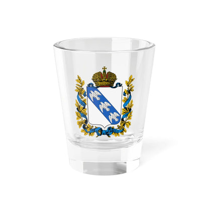 Coat of arms of Kursk Governorate (Russia) (Coat of Arms) Shot Glass 1.5oz 1.5oz - Go Mug Yourself