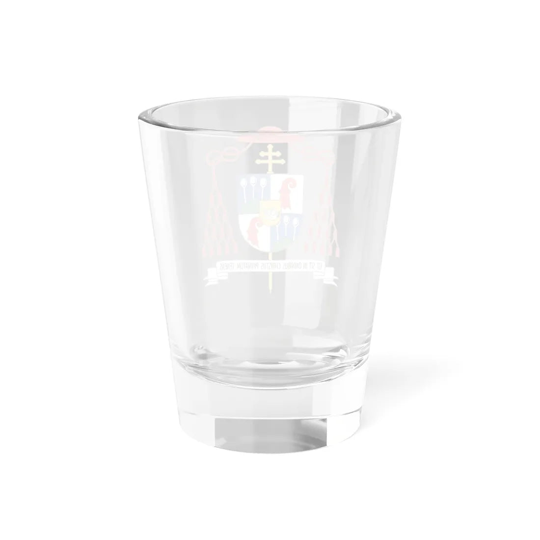 Coat of arms of Kurt Koch (Switzerland) (Coat of Arms) Shot Glass 1.5oz - Go Mug Yourself