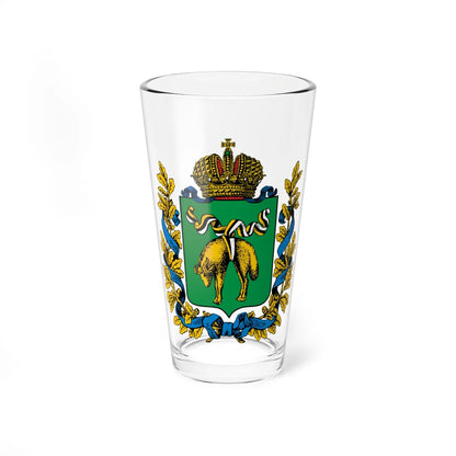 Coat of arms of Kutais Governorate (Russia) (Coat of Arms) Pint Glass 16oz 16oz - Go Mug Yourself