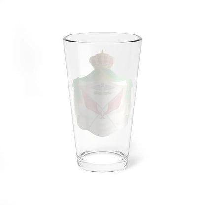 Coat of Arms of Kuwait 1940-1956 (Kuwait) (Coat of Arms) Pint Glass 16oz - Go Mug Yourself