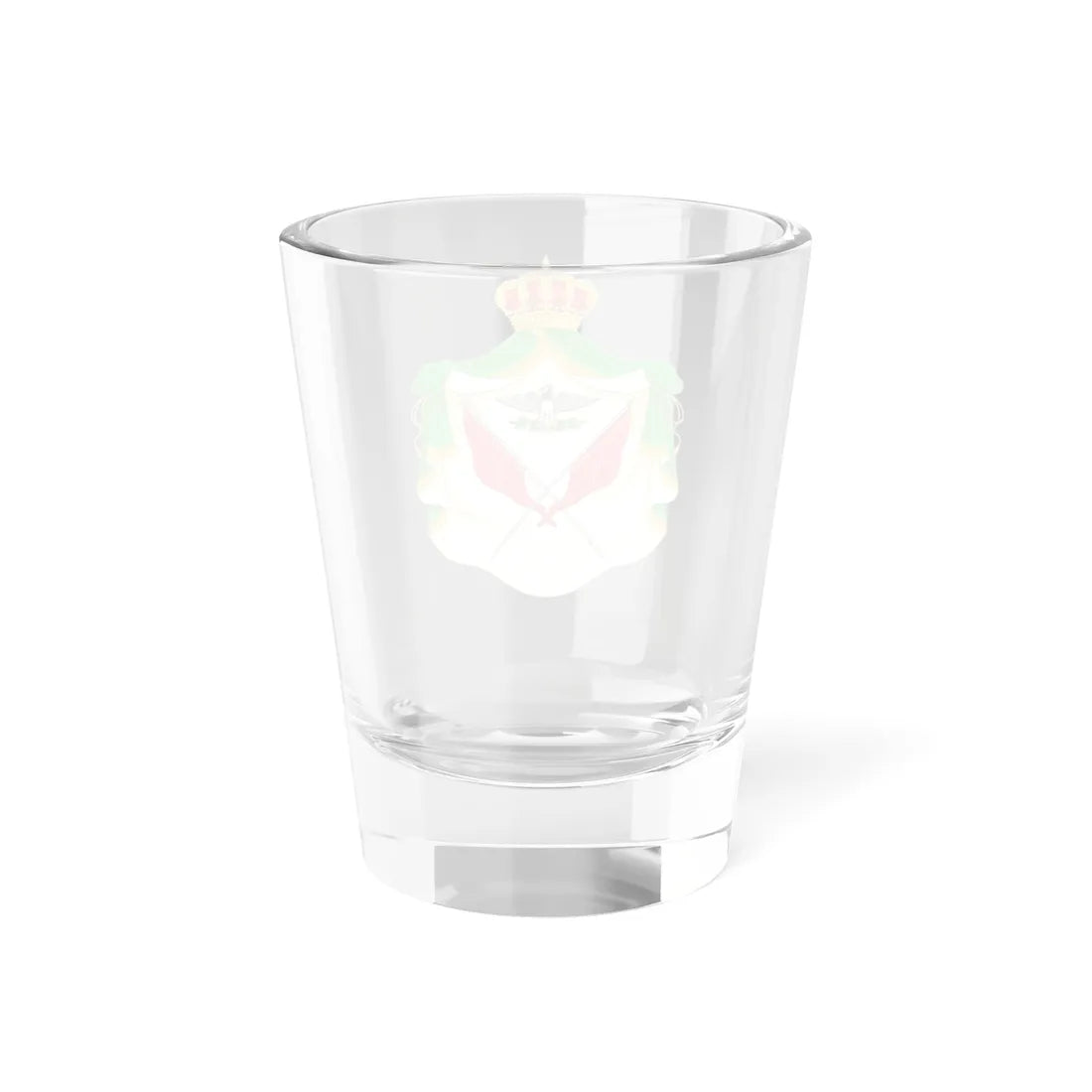 Coat of Arms of Kuwait 1940-1956 (Kuwait) (Coat of Arms) Shot Glass 1.5oz - Go Mug Yourself