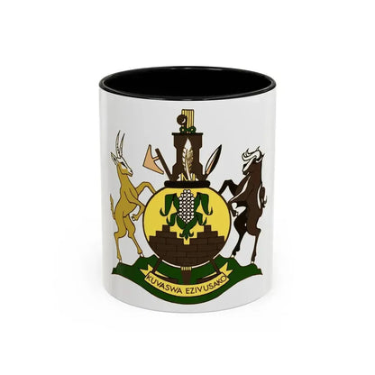 Coat of arms of KwaNdebele - Accent Coffee Mug 11oz Black - Go Mug Yourself