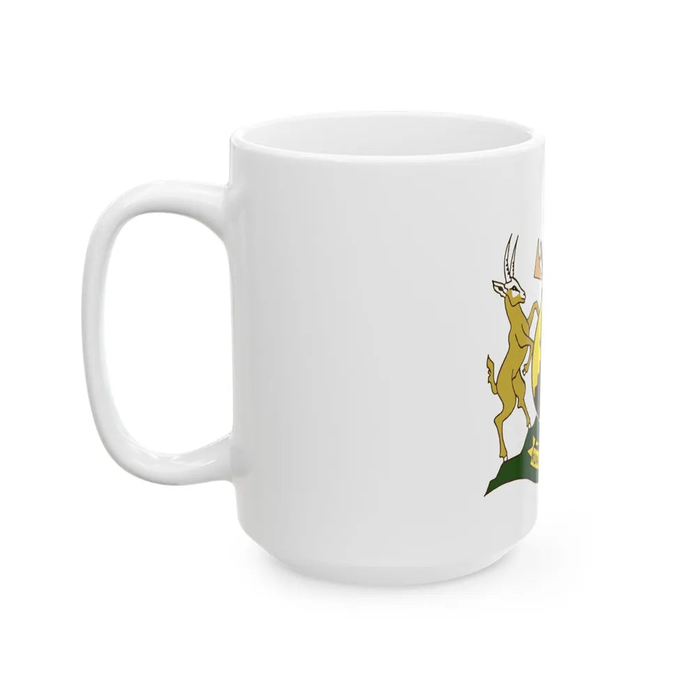 Coat of arms of KwaNdebele - White Coffee Mug-Go Mug Yourself