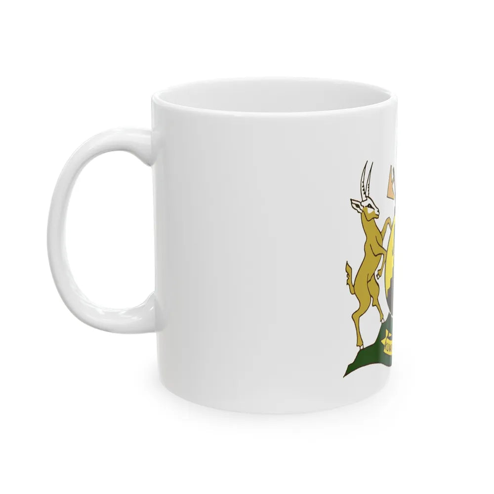 Coat of arms of KwaNdebele - White Coffee Mug-Go Mug Yourself