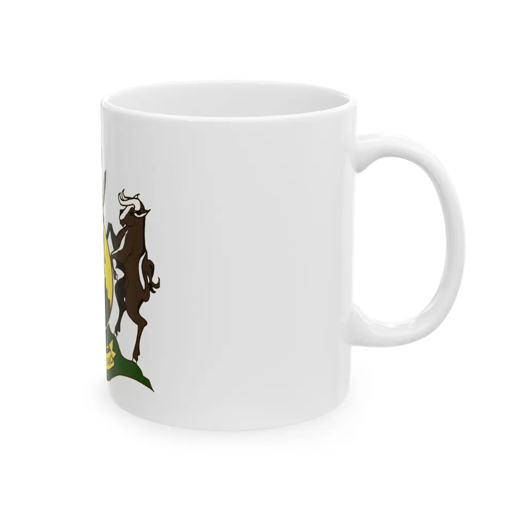 Coat of arms of KwaNdebele - White Coffee Mug-Go Mug Yourself