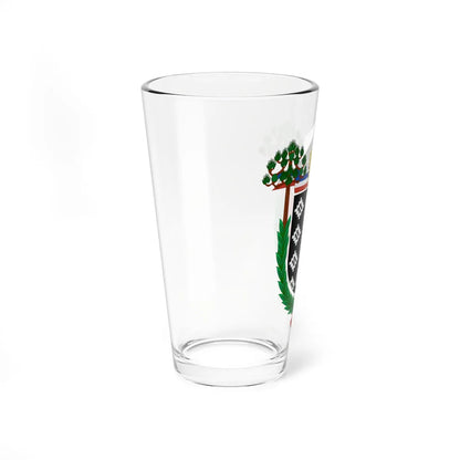 Coat of Arms of La Araucanía Region (Chile) (Coat of Arms) Pint Glass 16oz - Go Mug Yourself