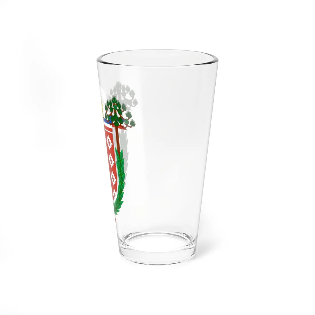 Coat of Arms of La Araucanía Region (Chile) (Coat of Arms) Pint Glass 16oz - Go Mug Yourself