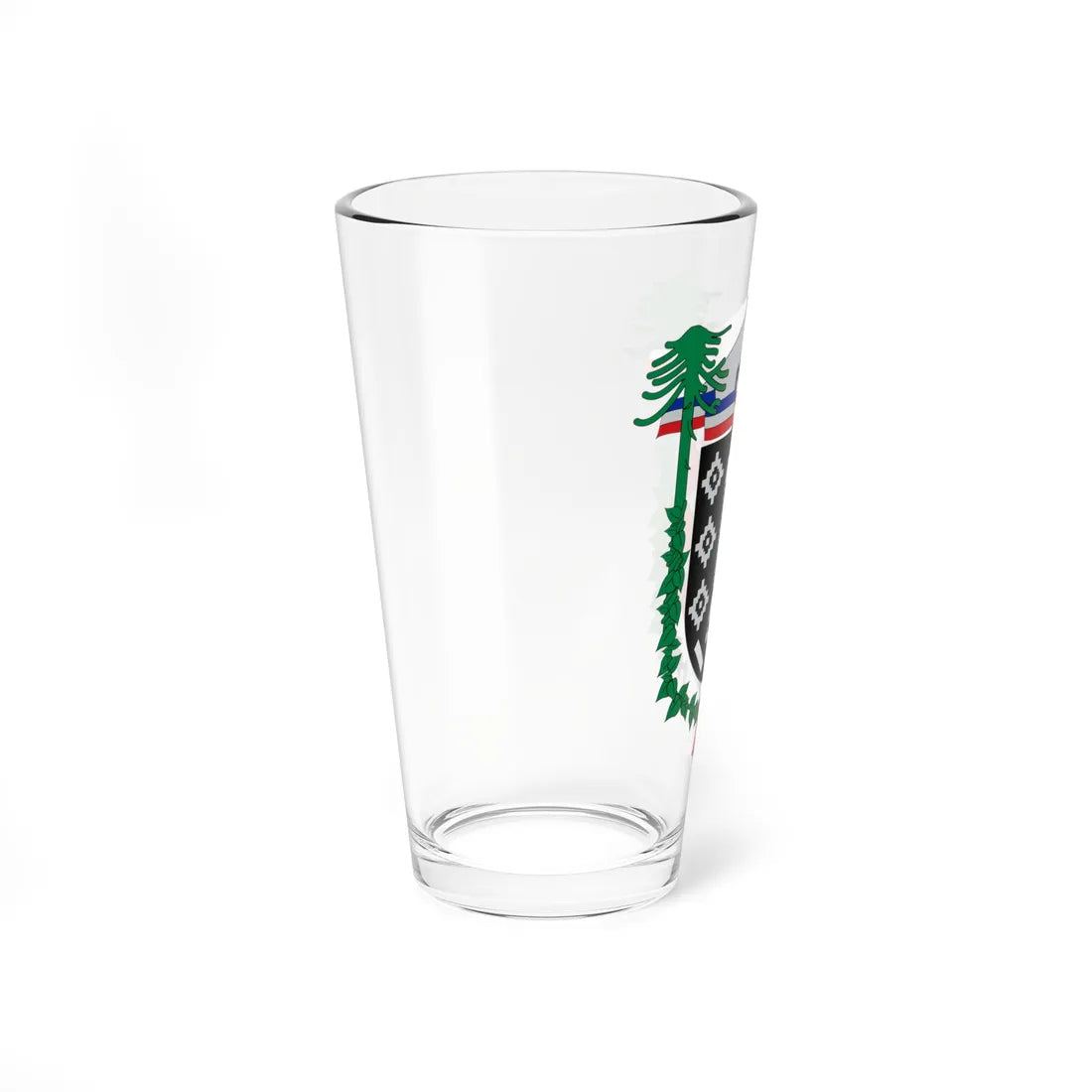 Coat of arms of La Araucania Chile (Chile) (Coat of Arms) Pint Glass 16oz - Go Mug Yourself