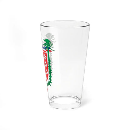 Coat of arms of La Araucania Chile (Chile) (Coat of Arms) Pint Glass 16oz - Go Mug Yourself