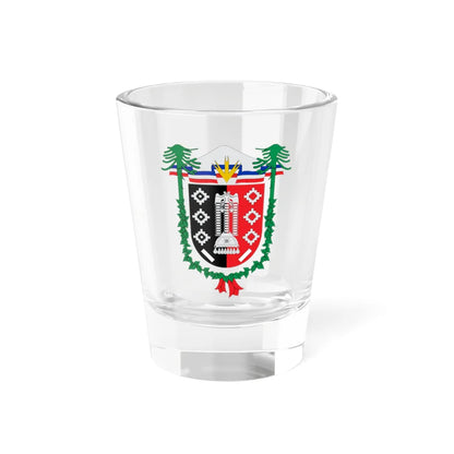 Coat of arms of La Araucania Chile (Chile) (Coat of Arms) Shot Glass 1.5oz 1.5oz - Go Mug Yourself