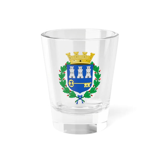 Coat of arms of La Habana (Cuba) (Coat of Arms) Shot Glass 1.5oz 1.5oz - Go Mug Yourself