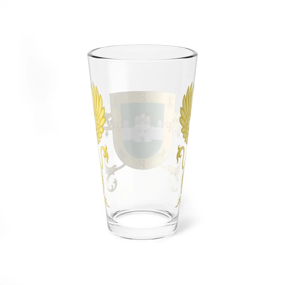 Coat of Arms of La Serena Chile (Chile) (Coat of Arms) Pint Glass 16oz - Go Mug Yourself