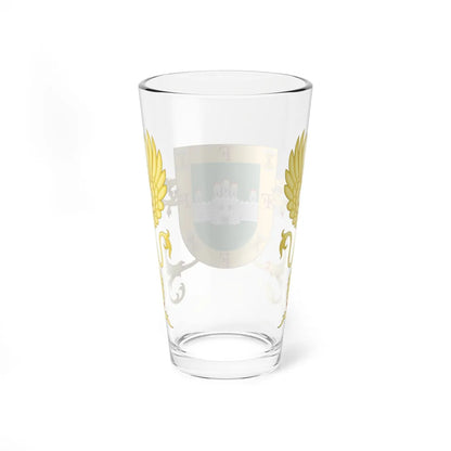 Coat of Arms of La Serena Chile (Chile) (Coat of Arms) Pint Glass 16oz - Go Mug Yourself