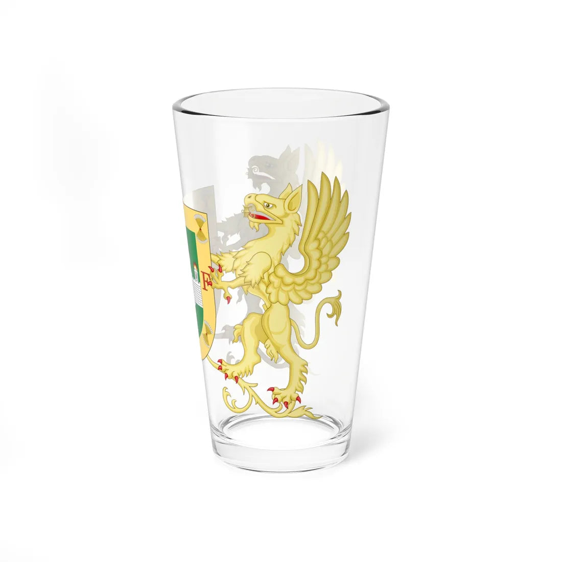 Coat of Arms of La Serena Chile (Chile) (Coat of Arms) Pint Glass 16oz - Go Mug Yourself