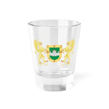 Coat of Arms of La Serena Chile (Chile) (Coat of Arms) Shot Glass 1.5oz 1.5oz - Go Mug Yourself