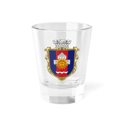 Coat of arms of Ladyzhyn (Ukraine) (Coat of Arms) Shot Glass 1.5oz 1.5oz - Go Mug Yourself