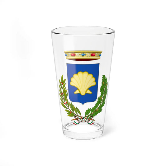 Coat of arms of Lagosanto (Italy) (Coat of Arms) Pint Glass 16oz 16oz - Go Mug Yourself