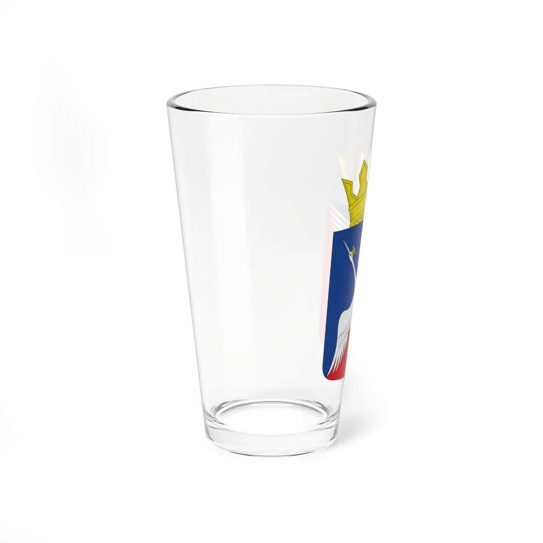 Coat of Arms of Lakhdenpokhsky District (Russia) (Coat of Arms) Pint Glass 16oz - Go Mug Yourself